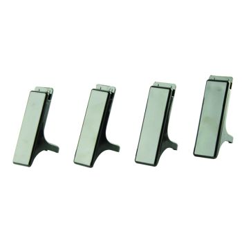 Q-Connect Executive Letter Tray Risers Black (Pack of 4) CP009KFBLK