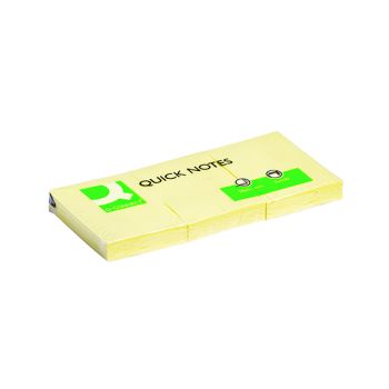 Q-Connect Quick Notes 38 x 51mm Yellow (Pack of 12) KF10500