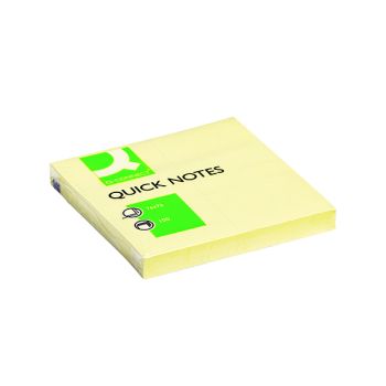Q-Connect Quick Notes 76 x 76mm Yellow (Pack of 12) KF10502