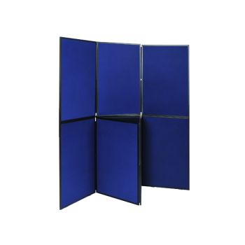 Q-Connect Display Board 7 Panel Blue/Grey DSP330517 - DISCONTINUED
