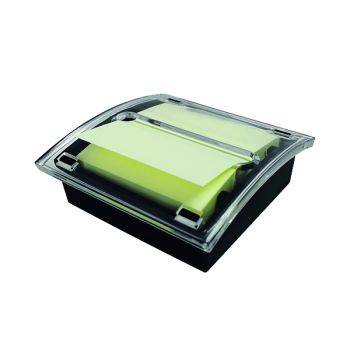 Q-Connect Heavyweight Fanfold Note Dispenser Black 3926100000