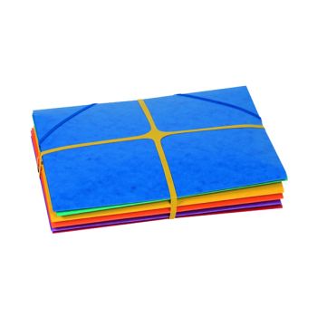 Q-Connect X-Band Rubber Bands 100x11mm Assorted Colours 100g KF14679