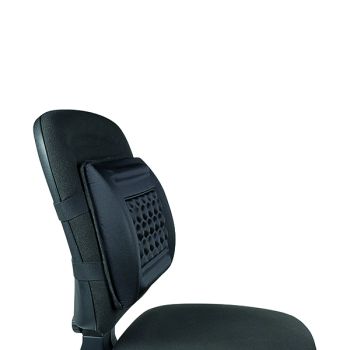 Q-Connect Foam Back Support Black KF15412