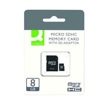 Q-Connect 8GB Micro SD Card Class 10 KF16011