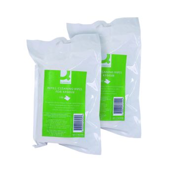 Q-Connect Telephone and Surface Wipes Refill (Pack of 200) ABTW100RQCA