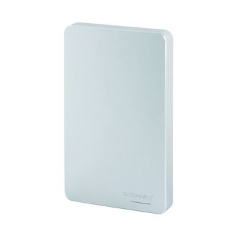 Q-Connect Portable External Hard Drive 1TB with USB Cable Silver KF18083