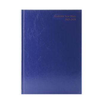 Academic Diary Day Per Page A4 Blue 2023-2024 KF1A4ABU23