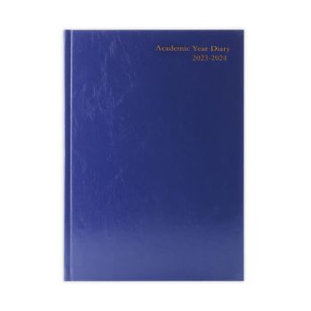 Academic Diary Day Per Page A5 Blue 2023-2024 KF1A5ABU23