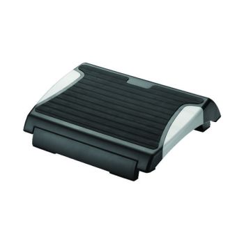 Q-Connect Anti-Slip Footrest Black/Silver KF20076