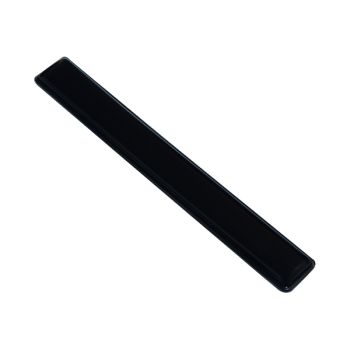Q-Connect Clear Gel Wrist Rest Black KF20087
