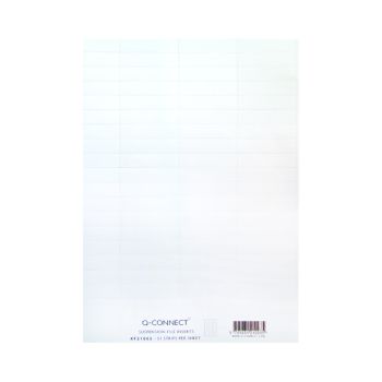 Q-Connect Suspension File Insert White (Pack of 51) KF21003