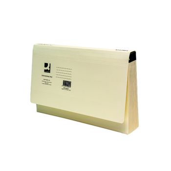 Q-Connect Expanding File Foolscap A-Z  Manilla KF22001