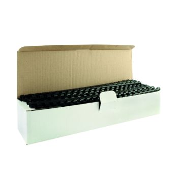 Q-Connect Black 8mm Binding Combs (Pack of 100) KF24018