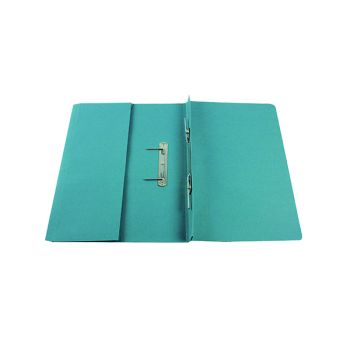 Q-Connect Transfer Pocket 35mm Capacity Foolscap File Blue (Pack of 25) KF26094