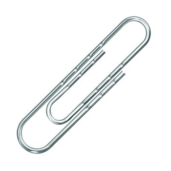 Q-Connect Paperclips Wavy 77mm (Pack of 100) KF27004