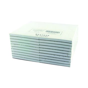 Q-Connect Plain Scribble Pad 160 Pages 127x76mm (Pack of 20) KF27020