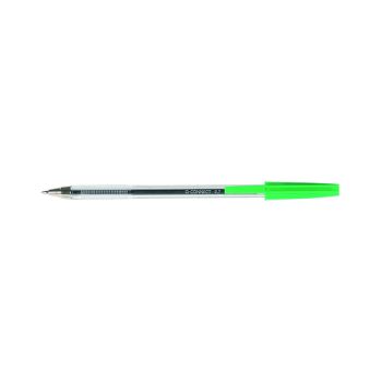 Q-Connect Ballpoint Pen Medium Green (Pack of 20) KF34045