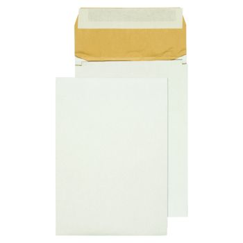 Q-Connect Padded Gusset Envelopes B4 353x250x50mm Peel and Seal White (Pack of 100) KF3532