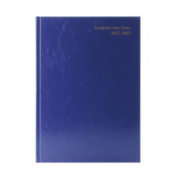 Academic Diary Week To View A4 Blue 2023-2024 KF3A4ABU23