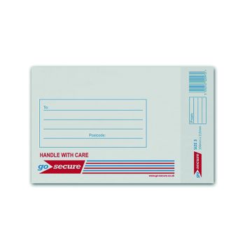 GoSecure Bubble Envelope Size 3 140x195mm White (Pack of 100) KF71448