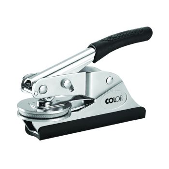 Q-Connect Voucher for Custom Embossing Press Round 40mm KF96750 - DISCONTINUED