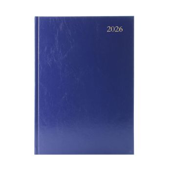 5 Star Desk Diary Day Per Page Appointment A5 Blue 2026 KFA51ABU26