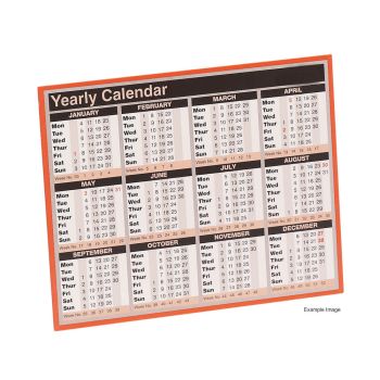 Year to View Calendar 2026 KFYC126
