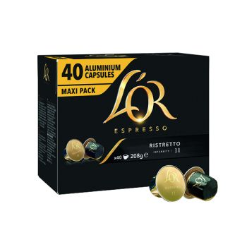 L'Or Nespresso Ristretto Capsule (Pack of 40) 4028790