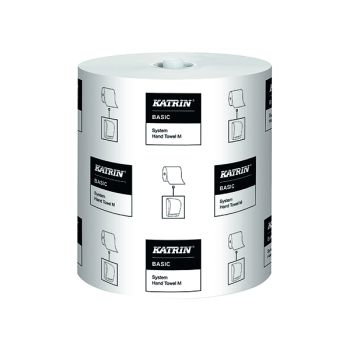 Katrin Basic System Towel M 1-Ply Blue (Pack of 6) 460218