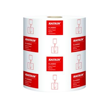 Katrin Classic Hand Towel Roll 2-Ply White (Pack of 6) 481911