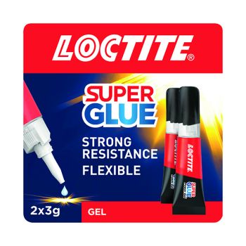 Loctite Super Glue Power Gel Duo 2x3g (Pack of 2)