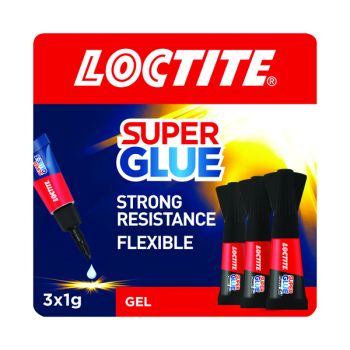 Loctite Super Glue Mini Trio Power Gel 3x1g 2642101