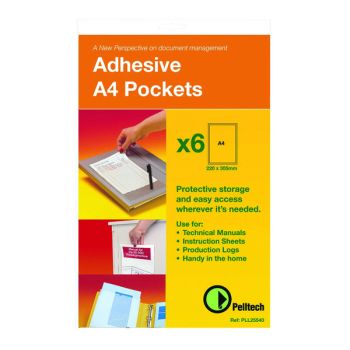 Pelltech Maxi Pocket A4 (Pack of 50) PLL25542