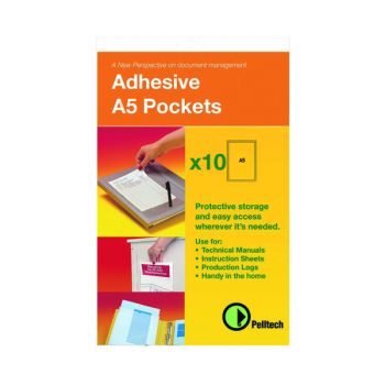 Pelltech Maxi Pocket A5 (Pack of 10) PLL25544