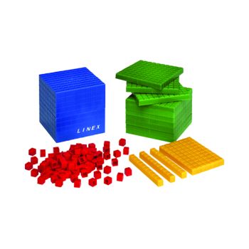 Linex 121 Pcs. Base Ten Set 400065104