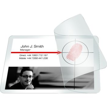 Pelltech Self-Laminating Card 66x100mm (Pack of 100) PLG25250