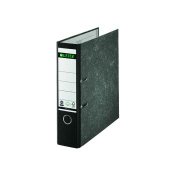 Leitz 180 Lever Arch File Board 80mm FC Black (Pack of 10) 10821095