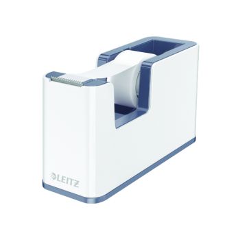 Leitz WOW Tape Dispenser Dual Colour White/Grey 53641001