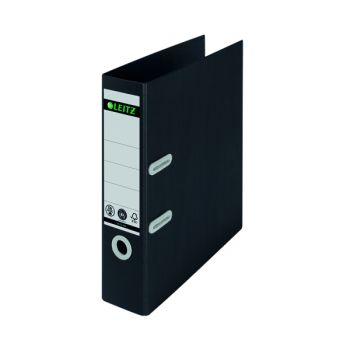 Leitz LAF180 Recycled 80mm A4 Black (Pack of 10) 10180095