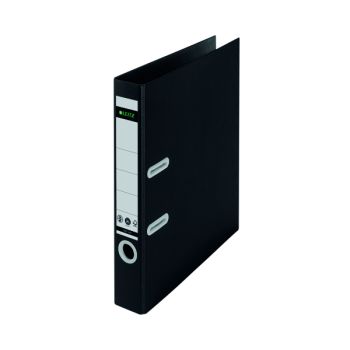 Leitz LAF180 Recycled 50mm A4 Black (Pack of 10) 10190095