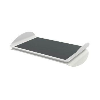 Leitz Ergo Height Adjustable Footrest Light Grey
