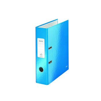 Leitz Wow 180 Lever Arch File 80mm A4 Blue (Pack of 10) 10050036