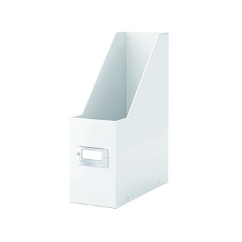Leitz Click & Store Magazine File White (Back and front label holder for easy indexing) 60470001