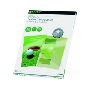 Leitz iLAM Prem Laminating Pouch A3 160 Micron (Pack of 100) 74850000