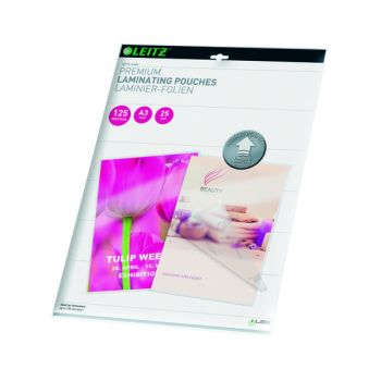 Leitz iLAM Prem Laminating Pouch A3 250 Micron (Pack of 25) 74890000