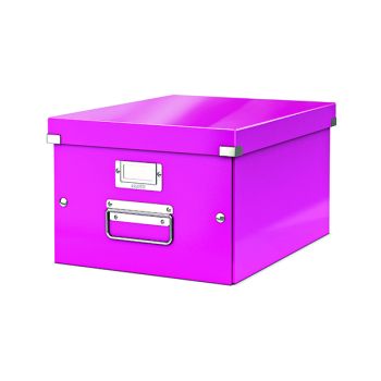 Leitz Click Store Medium Storage Box Pink 60440023