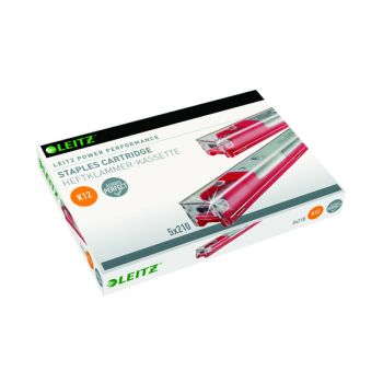Leitz Staple Cartridge Heavy Duty 12mm Red (Pack of 5) 55940000