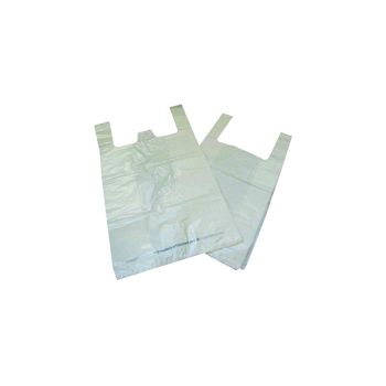 Carrier Bag Biodegradable White (Pack of 1000) MA21135
