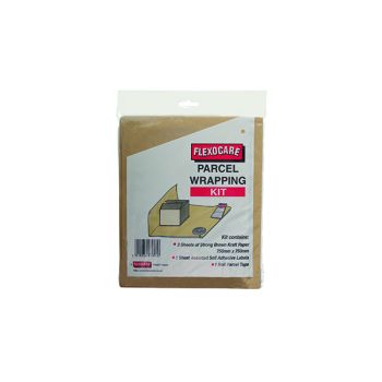 Flexocare Parcel Wrapping Kit Brown (Pack of 24) 9739PWeek01 - DISCONTINUED