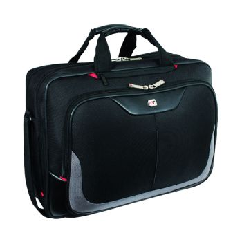 Gino Ferrari Enza Laptop Business Bag Black (Suitable for laptops upto 16 inches) GF543 - DISCONTINUED